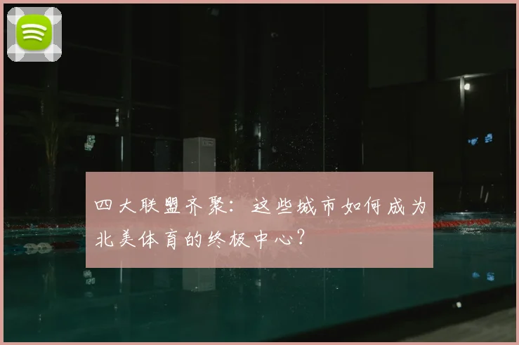 四大联盟齐聚：这些城市如何成为北美体育的终极中心？
